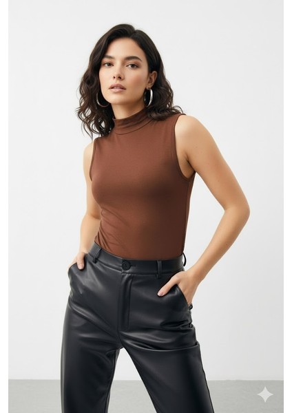 Sıfır Kollu 3'lü Kadın Balıkçı Yaka Badi