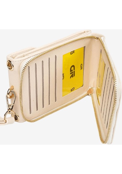 Kadın Ekru Çapraz Çanta 5Y2CN69561