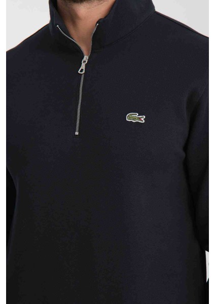 Fermuar Yaka Lacivert Regular Fit fırsatları