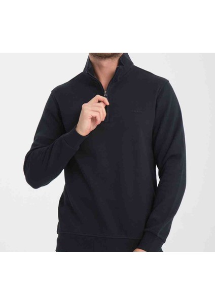 Fermuar Yaka Lacivert Regular Fit indirimleri