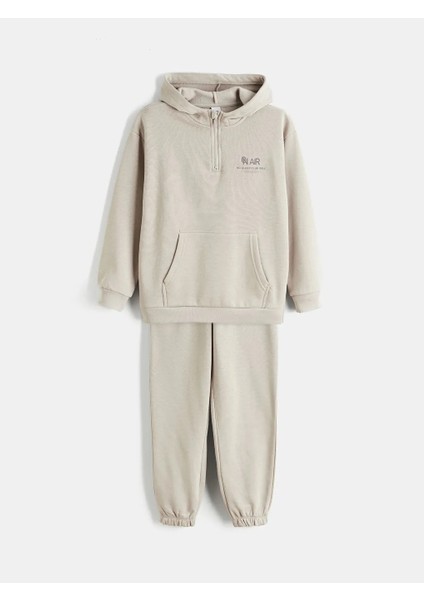 Lcw Kids Bej Kapüşonlu Erkek Çocuk Eşofman Takım fiyatları