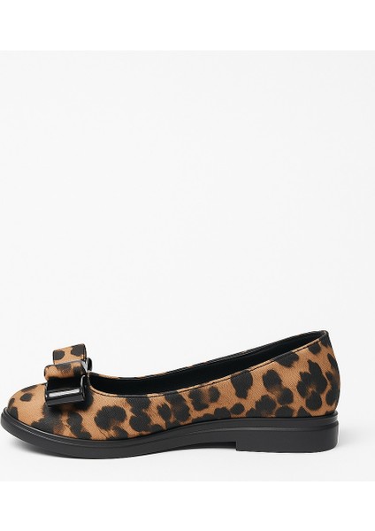 Leopar Fiyonklu Hakiki Deri Ortopedik Termo Kaymaz Taban Kız Çocuk Babet Ayakkabı fiyatları