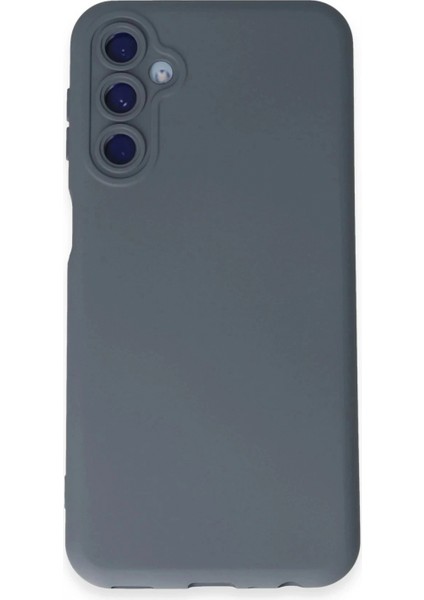 Samsung Galaxy M14 5g Kılıf Nano Içi Kadife Silikon - Gri (K95)