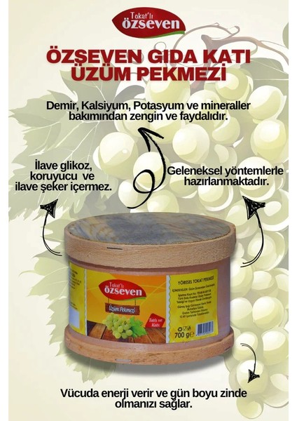 Özseven Katı Üzüm Pekmezi 700GR