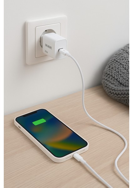 20W Hızlı Şarj Adaptörü + Lightning Kablo Seti | Qualcomm Qc 3.0 | iPhone 14 Promax / 14 / 13 / 12 / 11 / x / 8 / 7 / 6 Serisi Uyumlu Güvenli Şarj Aleti fırsatları