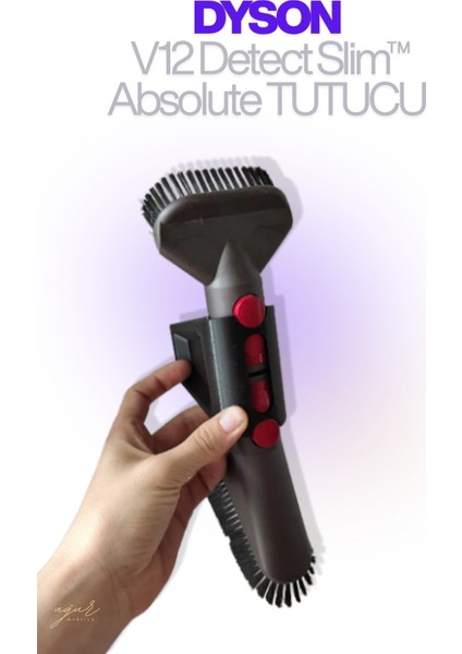 Dyson V12 Detect Slim™ Absolute Kablosuz Süpürge Aparatları Tutucusu