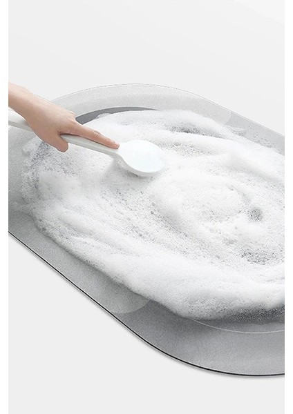 Banyo Paspası Süper Su Emici Kaymaz Taban Paspas (57 x 38 Cm) fırsatları