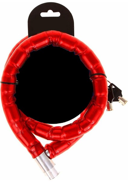 Bisiklet - Motor Kilit 22MM x 150CM Profesyonel Sağlam Kaliteli Motor Bebek Arabası Bisiklet Kilit