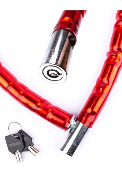 Bisiklet - Motor Kilit 22MM x 150CM Profesyonel Sağlam Kaliteli Motor Bebek Arabası Bisiklet Kilit modelleri