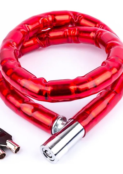 Bisiklet - Motor Kilit 22MM x 150CM Profesyonel Sağlam Kaliteli Motor Bebek Arabası Bisiklet Kilit