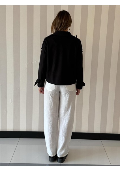 Isa Oversize Kaşe Kruvaze Kaban Ceket Kadın Mont indirimleri