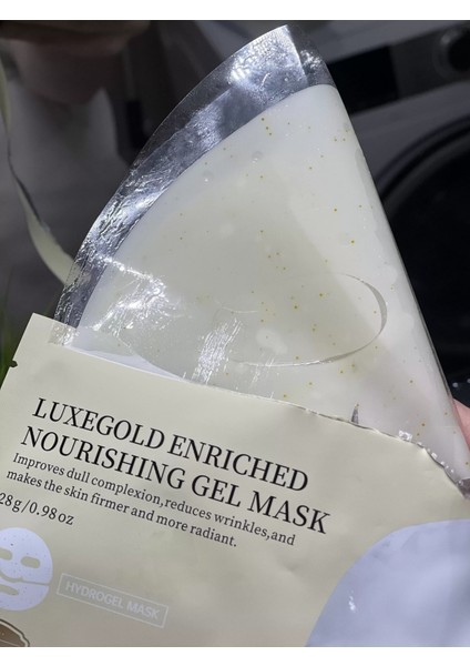 Luxegold Kırışıklıkları Azaltan Jel Maskesi 5ADET indirimleri