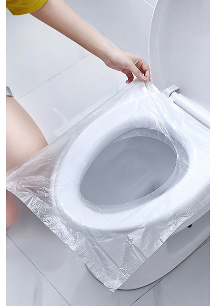 Tek Kullanım Klozet Poşet Seti Hijyenik Tek Kullanım Klozet Kapağı Poşeti 20 Adet fırsatları