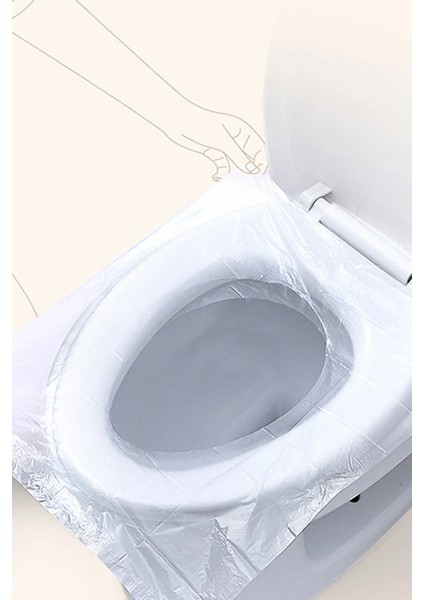 Tek Kullanım Klozet Poşet Seti Hijyenik Tek Kullanım Klozet Kapağı Poşeti 20 Adet indirimleri