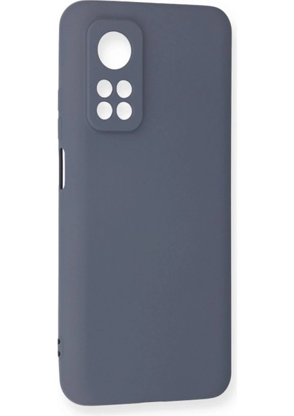 Xiaomi Mi 10T Kılıf Nano Içi Kadife Silikon - Gri (K95) fiyatları