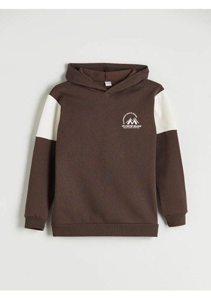 Lcw Kids Kahverengi Kapüşonlu Erkek Çocuk Eşofman Takım fiyatları