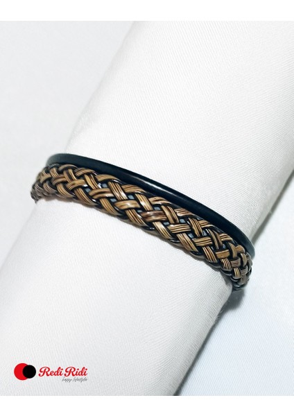 El Yapımı Deri Bileklik MODEL.6211-1