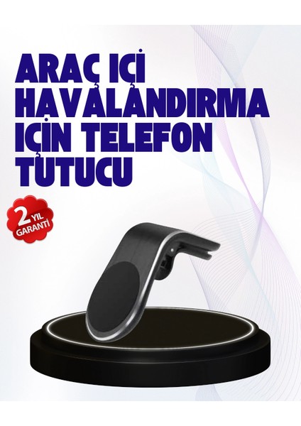 Güçlü Mıknatıslı Araç Içi Telefon Tutucu – Evrensel Uyum