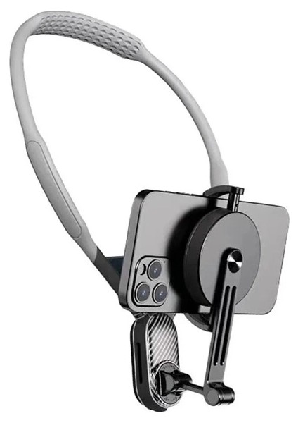 Buğz 360 Derece Ayarlanabilir Boyun Askılı Manyetik Telefon Tutucu