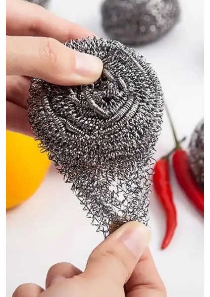 8 Adet Bulaşık Teli Ovma Teli Ekonomik Toptel Sürtme Teli indirimleri