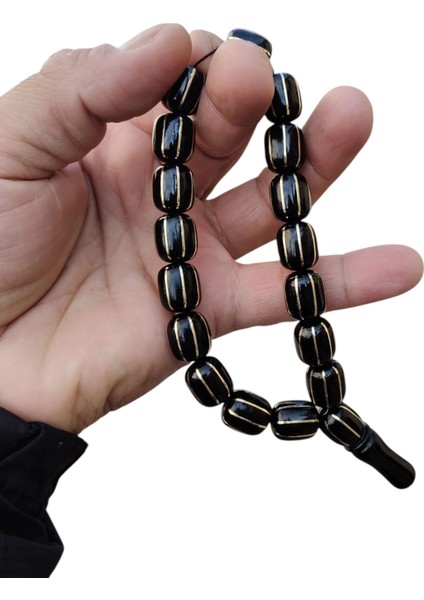 Pirinç Yarma Işlemeli Maskot Efe (Stres) Tesbih Iri Taneli Kapsül Kesim 13X15 mm fiyatları