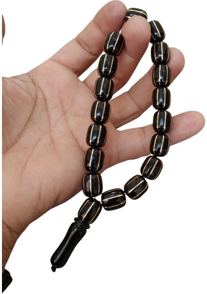 Pirinç Yarma Işlemeli Maskot Efe (Stres) Tesbih Iri Taneli Kapsül Kesim 13X15 mm fırsatları