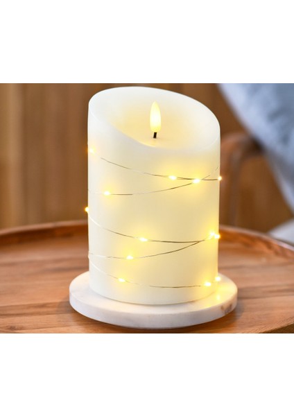 LED Gerçek Mum, Işık Zinciri