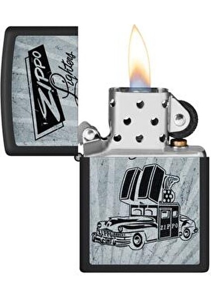 218 Car Ad Tasarımlı Çakmak Rüzgar Geçirmez Siyah Pirinç Alaşım 7 Yıl Garanti modelleri