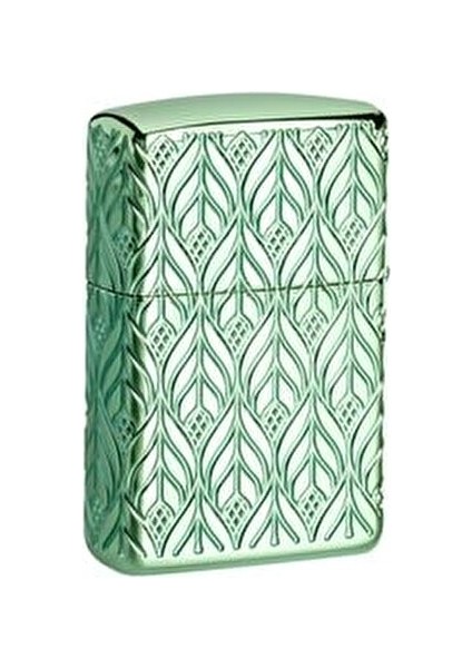 Armor Çakmak Ejderha Desenli Zümrüt Yeşil Benzinli Koleksiyonluk Hediye Seçeneği