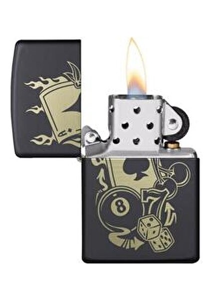 218 Gambling Design Çakmak Şık Tasarım Pirinç Alaşım Benzinli Hediye Seçeneği fırsatları