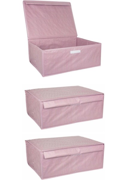 Baza Altı Boy Çok Amaçlı Düzenleyici Kutu Organizer Cırt Cırtlı Hurç 19CM x 40CM x 50CM (10 Adet)