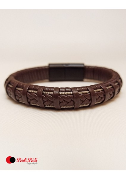 El Yapımı Deri Bileklik MODEL.6216