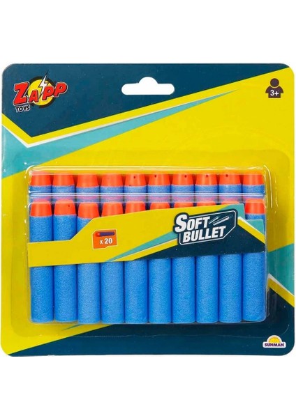 Zapp 20'li Yedek Sünger Dart fiyatları