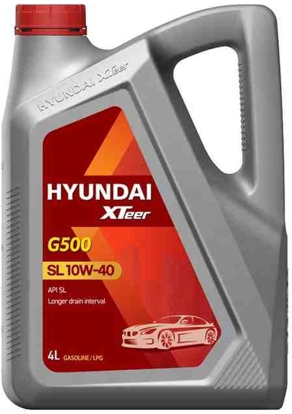 Hyundaı Xteer G500 10W40_SL_4 Litre 2025