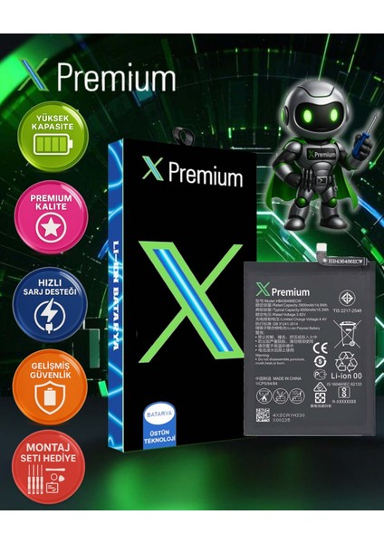 Xpremium Huawei HONOR20PRO Uyumlu Batarya Pil Süper Yüksek Kalite 3900 Mah HB436486ECW