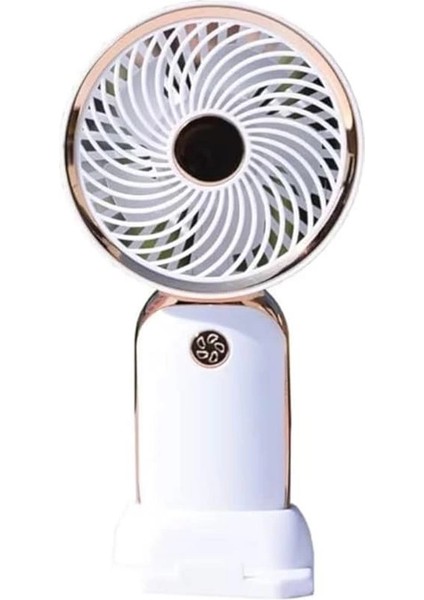 Mini El Fanı Şarjlı Taşınabilir, USB Şarjlı Mini Fan, El Tipi Yaz Fanı, Sessiz ve Güçlü El