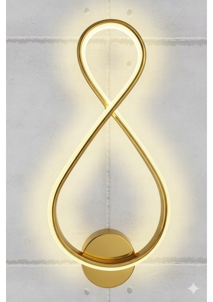 Absense-A Dekoratif Duvar Aplik Siyah 6500K modelleri