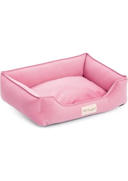 Delta Leo Pembe Kedi ve Köpek Yatağı Xs 45X55CM
