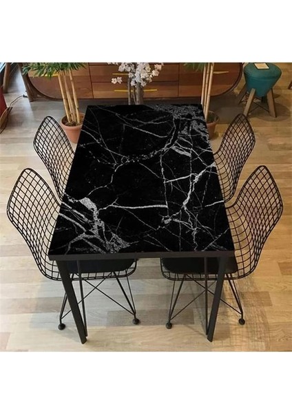 Mermer Desenli Yapışkanlı Folyo - Beyaz, 60 cm x 5 M - Mutfak Tezgahı ve Dolap Kaplama indirimleri