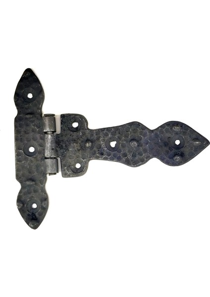 Buğz Antika Tarz Dekoratif Pirinç Kuyruklu Düğmeli Menteşe No1 - 117X142 Mm, Oksit