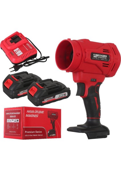 Kımmeer Plus KM043R 21V Şarjlı Hava Üfleme Makinesi
