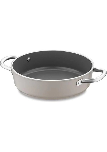 Swiss Crystal Bej Karnıyarık Tenceresi 24 cm