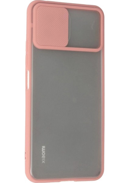 Xiaomi Mi 11 Lite Kılıf Palm Buzlu Kamera Sürgülü Silikon - Pembe (K95) modelleri