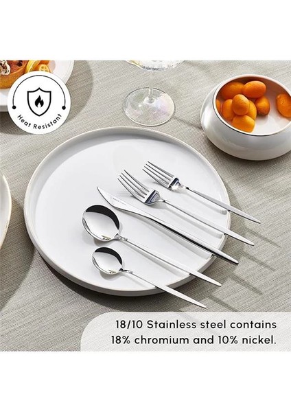 New Porto Elegance 60 Parça 12 Kişilik Çatal Kaşık Bıçak Takımı fırsatları