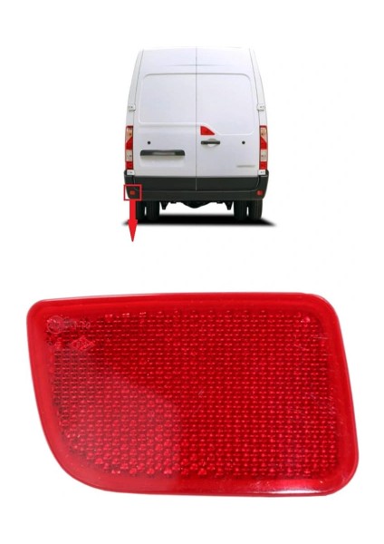 Master Iıı 2009- Arka Tampon Reflektörü Sol Oem No (265653569R)