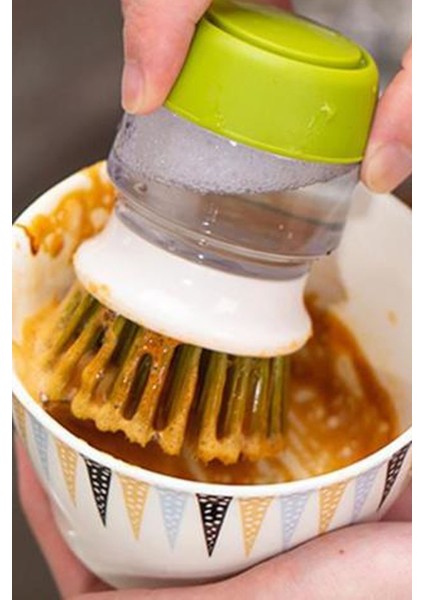 Standlı Mutfak Fırçası Bulaşık Fırçası Sabun Hazneli Temizleme Fırçası Bulaşık Yıkama Fırçası indirimleri