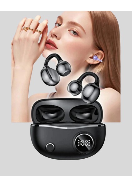 Buğz Açık Kulak Tasarımlı Bluetooth 5.4 Kablosuz Kulaklık – Uzun Pil Ömrü fiyatları