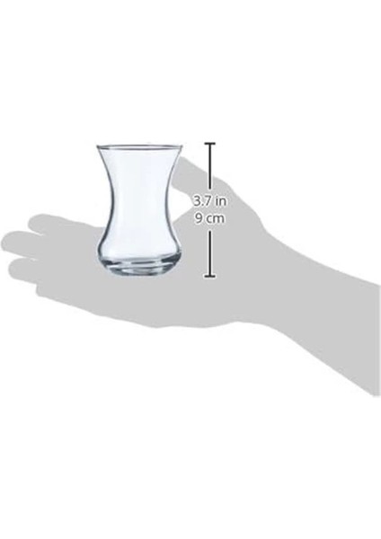 Paşabahçe 6'lı Ince Belli Çay Bardağı