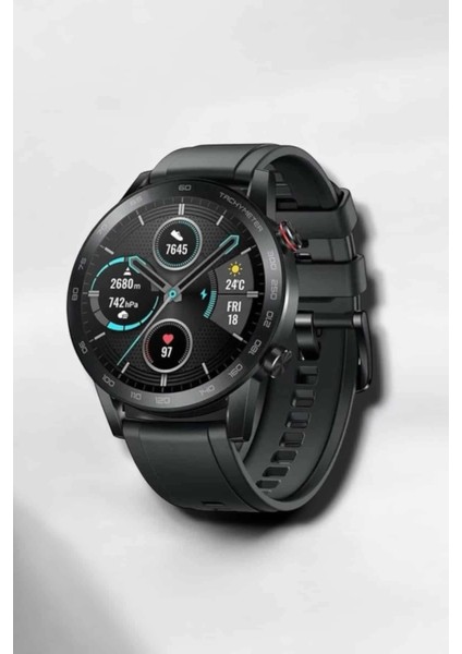 Buğz Nfc ve Kablosuz Şarjlı Akıllı Saat Ekg, Nabız & Spor Modları ile Ios ve Android Uyumlu fırsatları