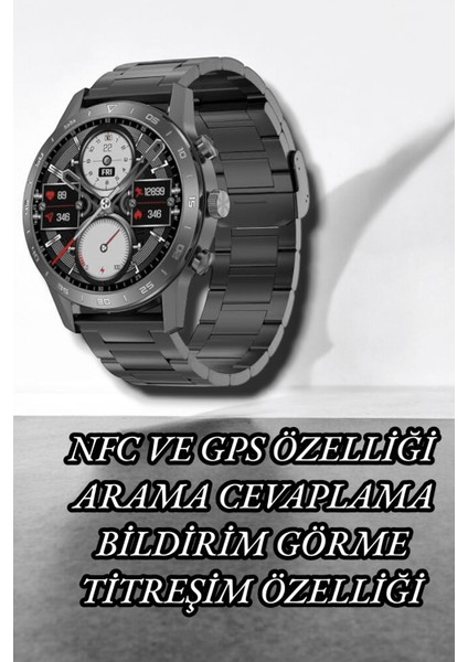 Buğz Nfc ve Kablosuz Şarjlı Akıllı Saat Ekg, Nabız & Spor Modları ile Ios ve Android Uyumlu indirimleri